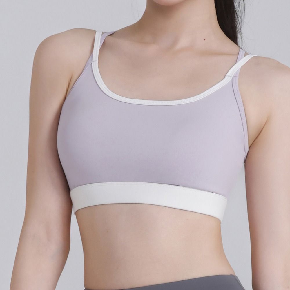 Fitness Yoga Youth - Cross Belt Seamless Sports Bra Anti-shake
