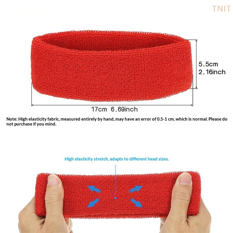 J-Yoga Fitness - [J] Yoga Exercise Sweatband Absorbent Headband