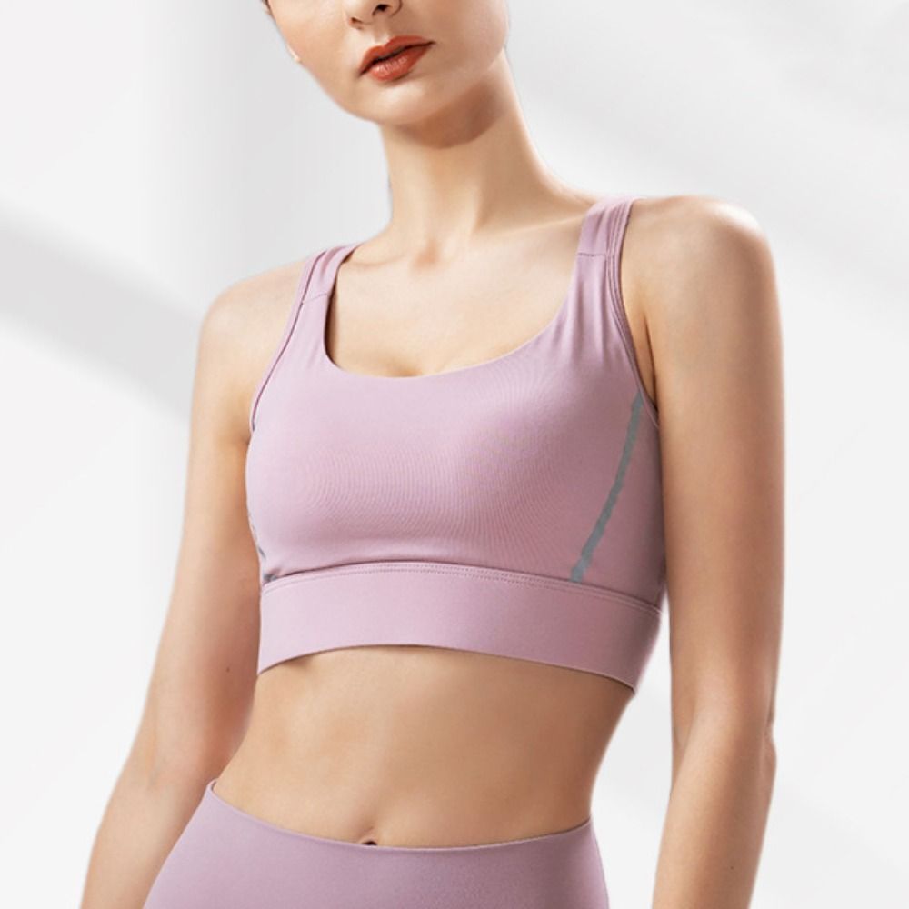 Solid Color I-shaped Sports Br - Fitness Yoga Youth review and price