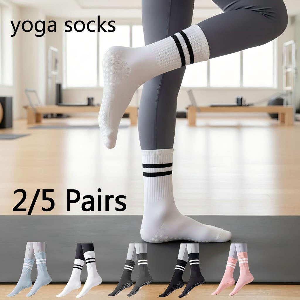 Women Non Slip Yoga Socks, Gri - Yoga Fitness Set review and price