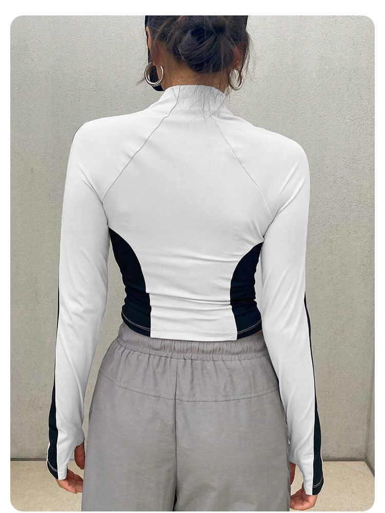 Yoga Clothes Stand Up Collar J - Yoga Fitness Top review and price