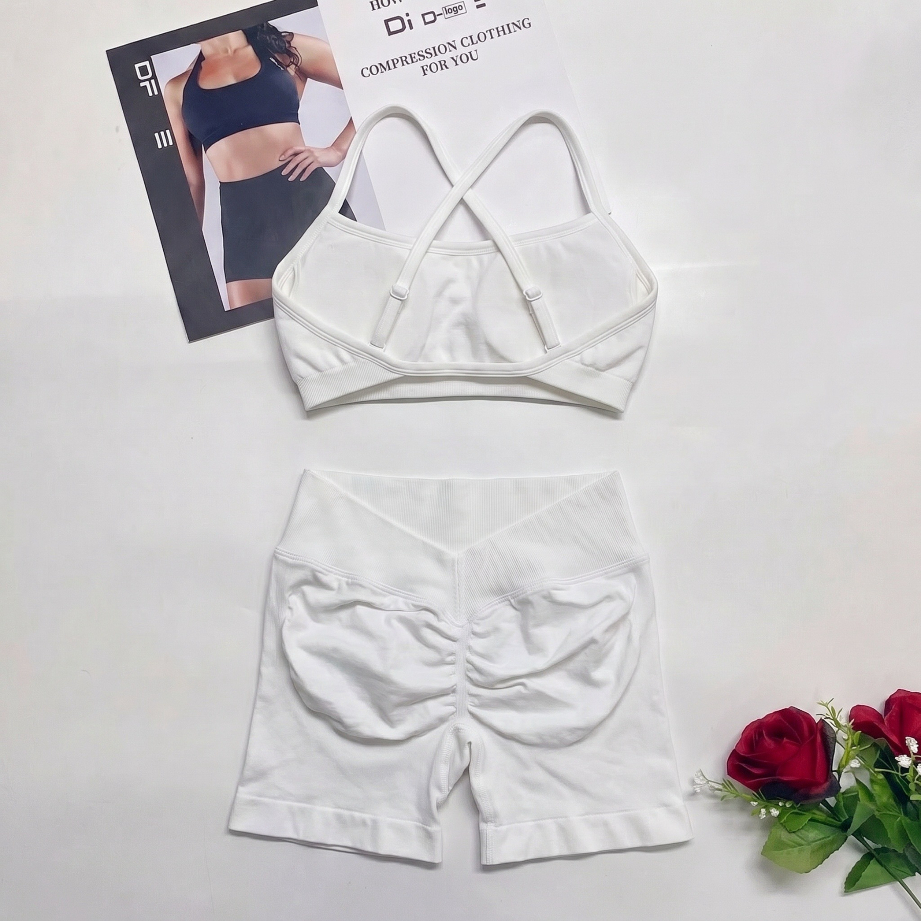 2PCS DLOGO Women Seamless Quic - Yoga Fitness Set review and price